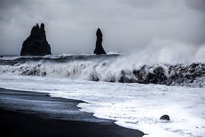 © Michael Levy - Plage de sable noir de Vik - Islande Plage de sable noir de Vik - Islande
