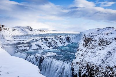 Cascade de Gullfoss - Islande