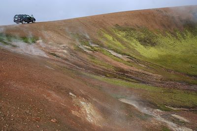 Hrafntinnusker - Landmannalaugar - Islande