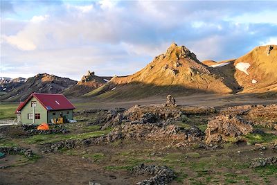 © Héléna Gaboyer - Refuge Hvanngil - Islande Refuge Hvanngil - Islande