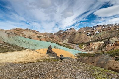 Graenihryggur - Landmannalaugar - Islande 