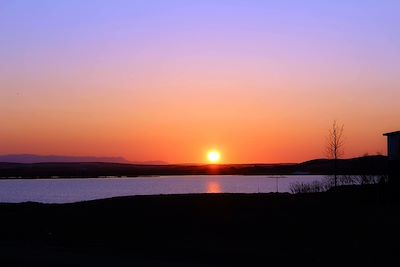 Coucher de soleil - Myvatn - Islande