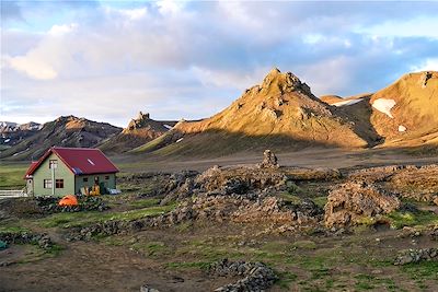 © Héléna Gaboyer - Refuge Hvanngil - Islande Refuge Hvanngil - Islande