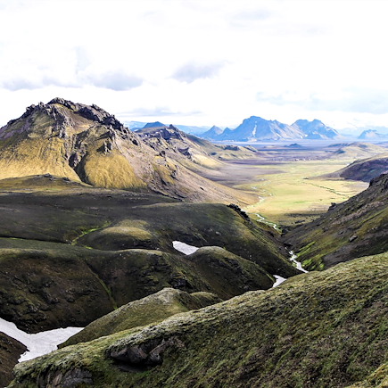 Traversée de la réserve de Fjallabak
