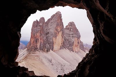 © Bruno Poinson - Tre Cime di Lavaredo - Dolomites - Italie Tre Cime di Lavaredo - Dolomites - Italie