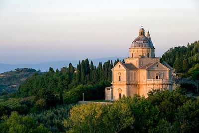 Sur les crêtes toscanes, de Sienne au Val d'Orcia