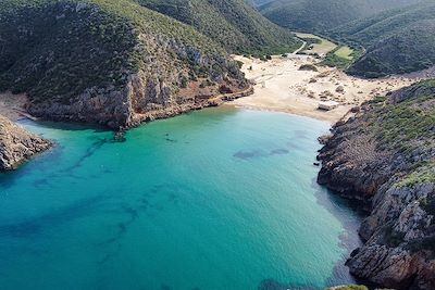 © Roberto Rossi / Adobe Stock - Cala Domestica - Buggerru - Sardaigne - Italie Cala Domestica - Buggerru - Sardaigne - Italie