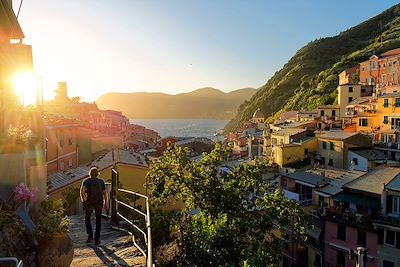 © MATTES René / hemis.fr - Chemin de Vernazza à Monterosso - Cinque Terre - Italie Chemin de Vernazza à Monterosso - Cinque Terre - Italie