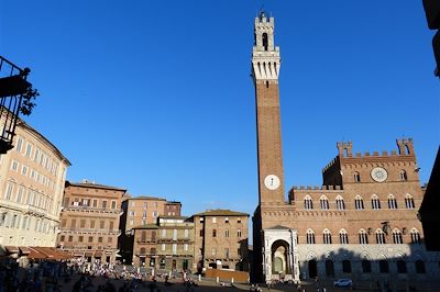 © Marianne Furlani - Le Palazzo Pubblico - Sienne - Toscane - Italie Le Palazzo Pubblico - Sienne - Toscane - Italie