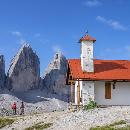 Découverte des Dolomites en étoile