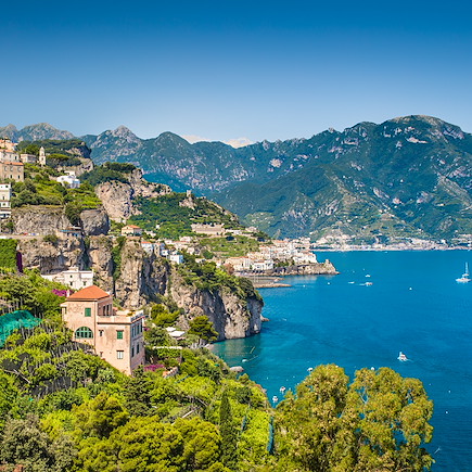 Vésuve, Ischia et la côte amalfitaine