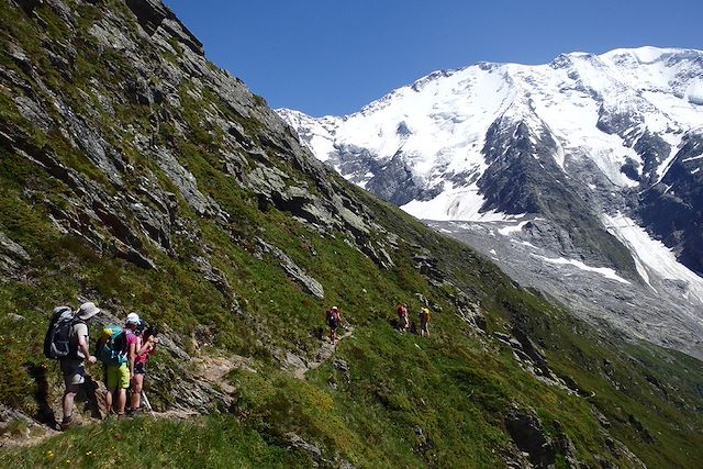 Voyage Le tour des Géants : trek au pied des "4000" 