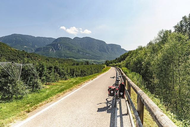 Vélo Italie Lacs italiens à Venise