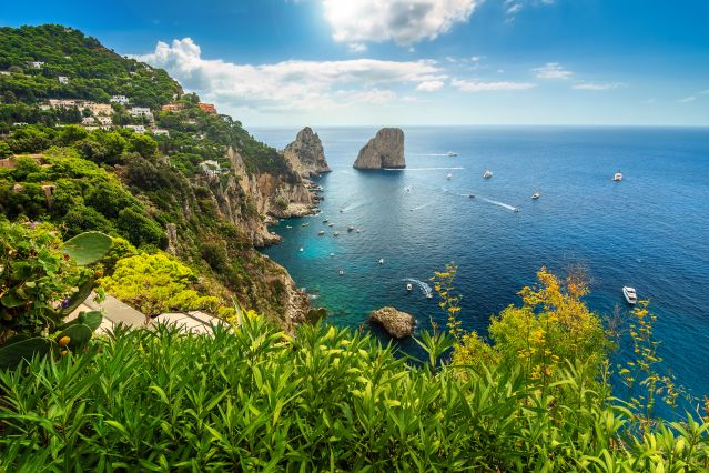 Voyage Vésuve, Capri et la côte amalfitaine