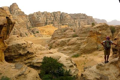 Randonnée dans le Djebel Garoun - Jordanie