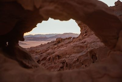 Roches et montagnes - Wadi Rum 