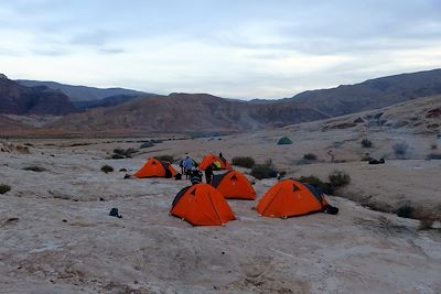 © Cannelle Carrere - Bivouac - Vallée de Mrabid - Jordanie Bivouac - Vallée de Mrabid - Jordanie