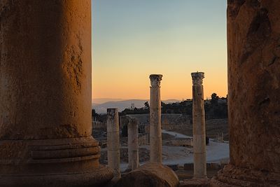 L'ancienne cité romaine de Jerash