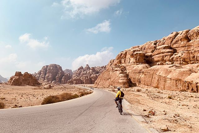 Voyage Traversée de la Jordanie en VTT électrique