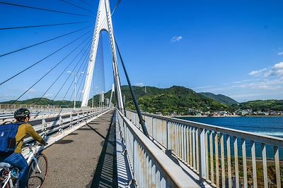 A vélo sur Shimanami Kaido - Japon