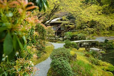 © Christophe Migeon - Jardins Hakusa-sonso - Kyoto - île de Honshu - Japon Jardins Hakusa-sonso - Kyoto - île de Honshu - Japon