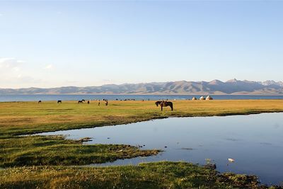 Lac Song Kul - Kirghizie