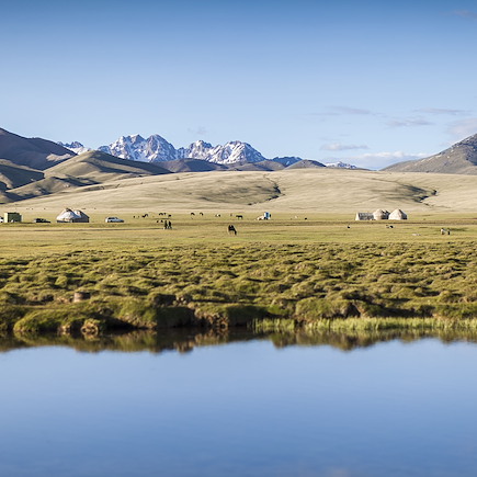 Lac Song Kul : trek en terre nomade