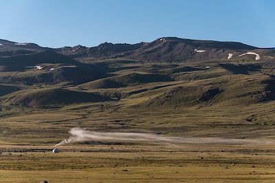 Steppes autour du lac Song Kul - Kirghizistan