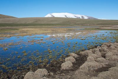 © Denis Chambon - Lac Song Kul - Kirghizistan Lac Song Kul - Kirghizistan