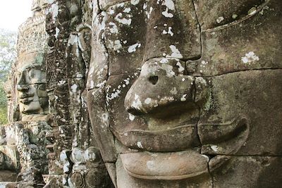 Le temple de Bayon - Cambodge