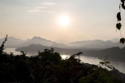 Coucher de soleil depuis le Phu Si - Luang Prabang - Laos