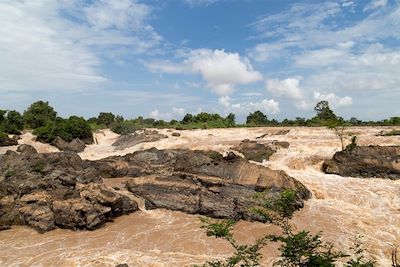 Chutes de Li Phi à Don Khone - 4000 îles - Laos