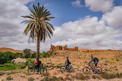 VTT dans la vallée du Draa - Maroc