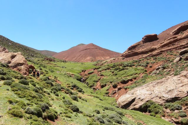 Randonnée dans la vallée de la Tessaout - Maroc