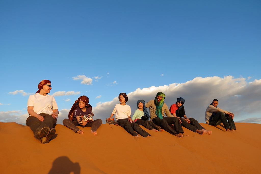 Randonnée avec chameau Sahara