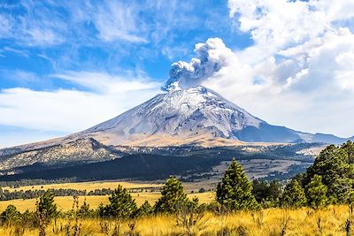 Volcan Popocatepetl - Mexique