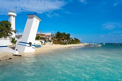 Plage de Puerto Morelos - Caraïbes -  Mexique