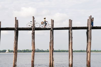 Pont d'U Bein, Amarapura - Birmanie