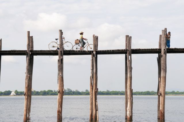Voyage A vélo sur les sentiers birmans