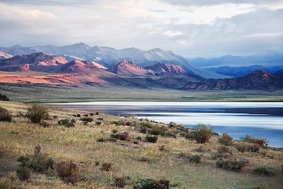 Trek dans la chaîne de l'Altaï