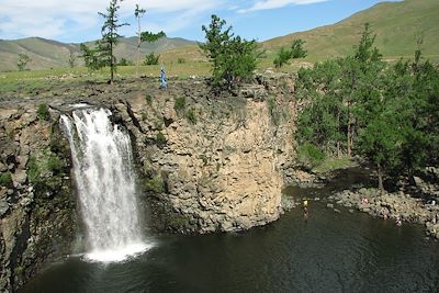 Chute de l'Ulaan Tsutgalan - Vallée de l'Orkhon - Mongolie