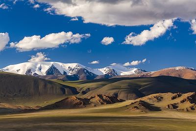 Montagnes dans le parc national de Tsambagarav - Mongolie 