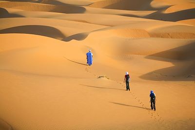 Randonnée dans le désert - Mauritanie
