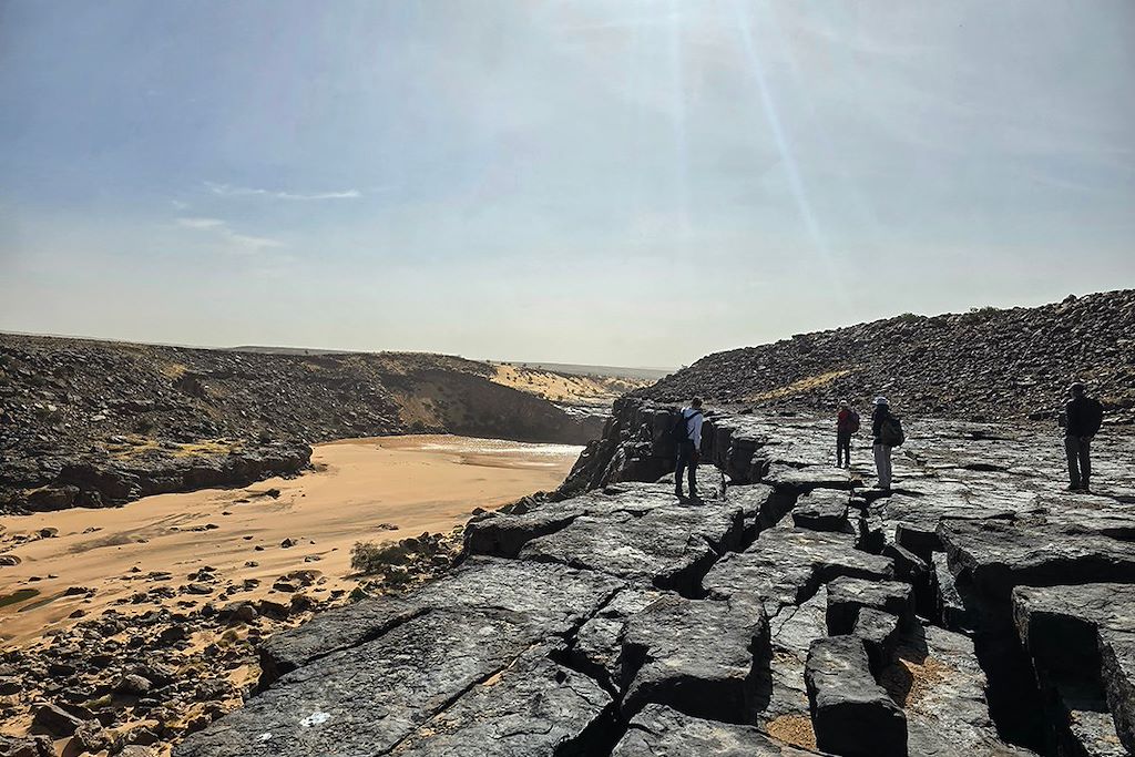 Randonnée avec chameau Mauritanie