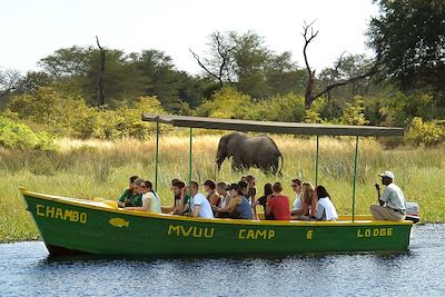 Safari en bateau dans le parc de Liwonde - Malawi
