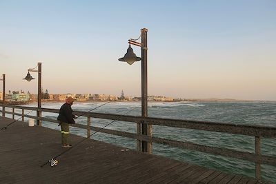 Pêcheur à Swakopmund - Erongo - Namibie