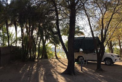 Camp à Divundu - Namibie