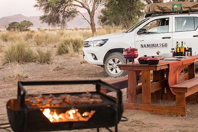 © Gondwana Collection Namibia - Namib Desert Camping2go - Solitaire - Namibie Namib Desert Camping2go - Solitaire - Namibie