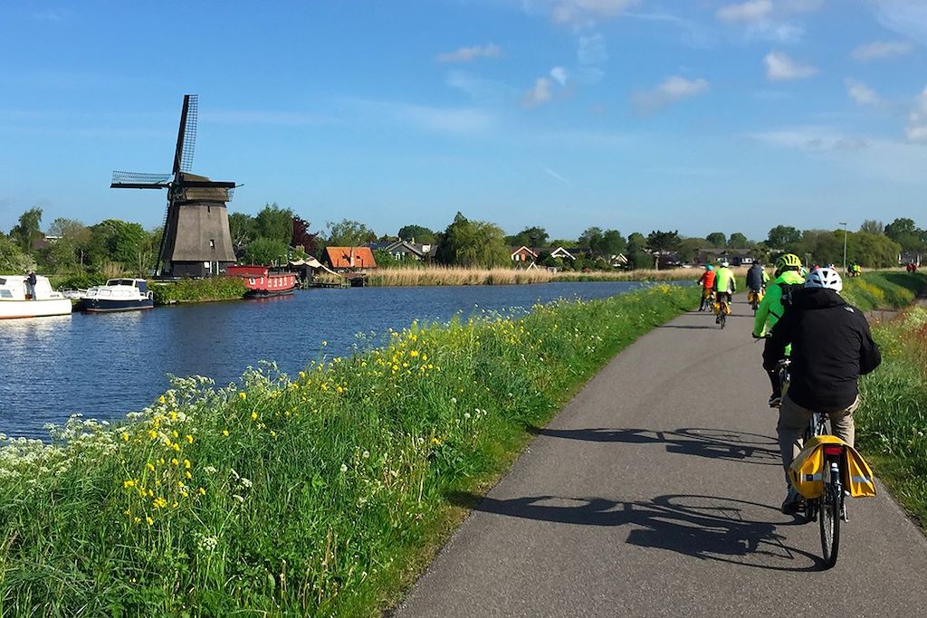 Voyage Vélo et péniche, les tulipes au fil de l’eau  1