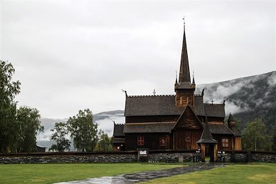 L'église de Lom - Norvège